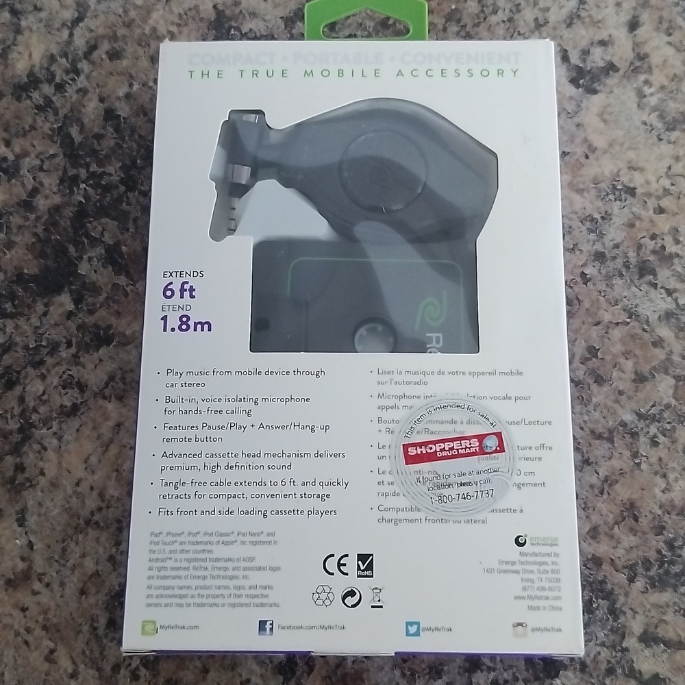 Retractable Cassette Adapter - Picture 2 of 2